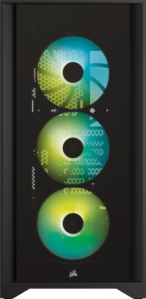 iCUE 4000X RGB Tempered Glass Mid-Tower ATX Case — Black