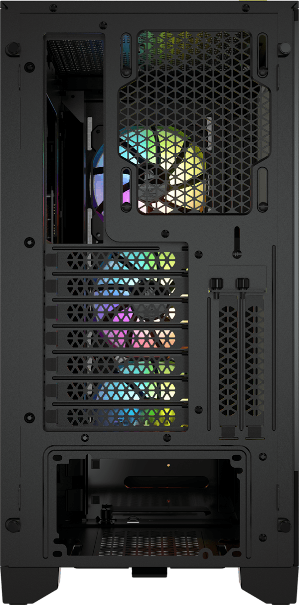 iCUE 4000X RGB Tempered Glass Mid-Tower ATX Case — Black
