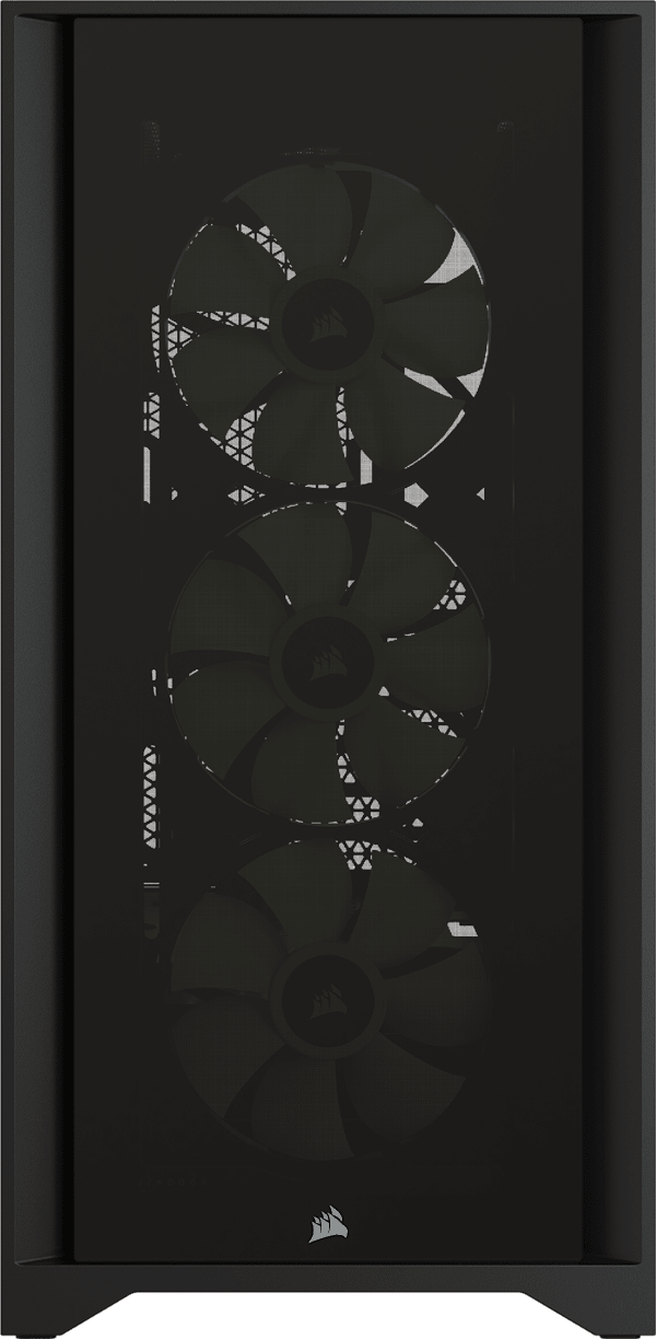 iCUE 4000X RGB Tempered Glass Mid-Tower ATX Case — Black