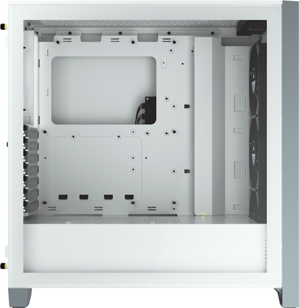 iCUE 4000X RGB Tempered Glass Mid-Tower ATX Case — White