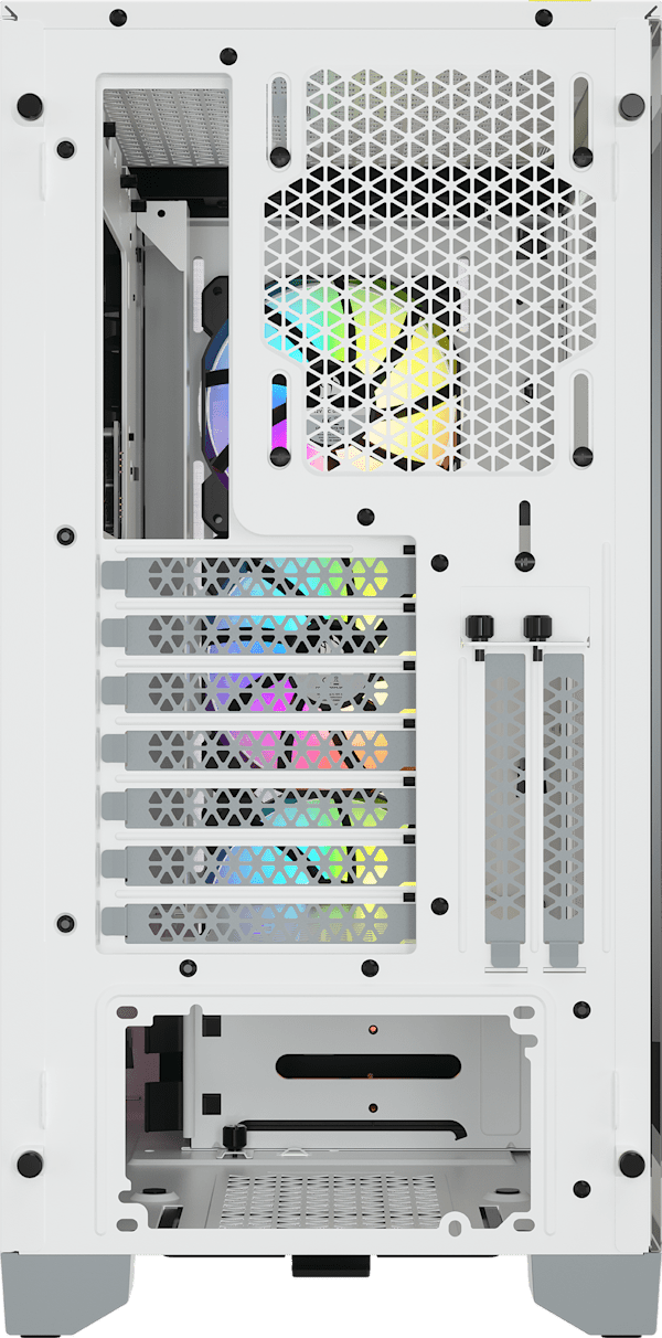 iCUE 4000X RGB Tempered Glass Mid-Tower ATX Case — White