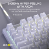 K70 PRO TKL High-Performance Hall Effect Programmable Gaming Keyboard with Rapid Trigger - White