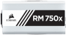 RMx White Series™ RM750x — 750 Watt 80 PLUS® Gold Certified Fully Modular PSU