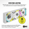 Hydro X Series XD7 RGB Pump/Reservoir Combo — White