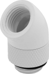 Hydro X Series 45° Rotary Adapter Twin Pack — White