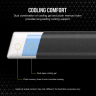 Cushioned Dual-Layer Palm Rest – Full-Size