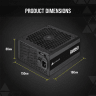RM Series™ RM850 — 850 Watt 80 PLUS Gold Fully Modular ATX PSU