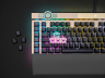 K100 RGB Optical-Mechanical Gaming Keyboard - Midnight Gold