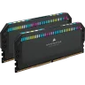 DOMINATOR® PLATINUM RGB 32GB (2x16GB) DDR5 DRAM Up To 6400MT/s CL32 Memory Kit — Black