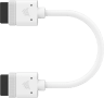 iCUE LINK Cable, 2x 100mm with Straight connectors, White