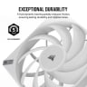 iCUE AF140 RGB ELITE 140mm PWM Dual Fan Kit - White