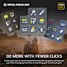NIGHTSWORD v2 WIRELESS SD Stream Deck Gaming Mouse (Revival Series)
