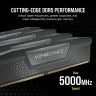 VENGEANCE® 96GB (2x48GB) DDR5 DRAM 6400MT/s CL32 Memory Kit — Black