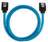 Premium Sleeved SATA 6Gbps 60cm Cable — Blue