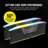 VENGEANCE® RGB 64GB (2x32GB) DDR5 DRAM Up To 6400MT/s CL32 Memory Kit — Black