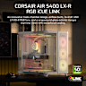 AIR 5400 LX-R RGB iCUE LINK Triple Chamber Mid-Tower PC Case - White