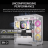 iCUE LINK RX120 MAX RGB 120mm PWM Thick Fan Expansion - White