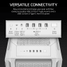 5000T Mid-Tower High-Performance PC Case - White