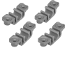 iCUE 4000X/4000D/4000D Airflow Side Panel Mounting Snaps, White