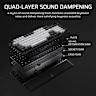 VANGUARD 96 Mechanical Gaming Keyboard, CORSAIR MLX Quantum