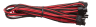 Premium Individually Sleeved PSU Cable Kit Pro Package, Type 4 (Generation 3) - Red/Black