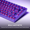 K65 PLUS Wireless Mechanical Gaming Keyboard – Atomic Purple