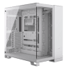 6500X Mid-Tower Dual Chamber PC Case - White