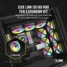 iCUE LINK QX140 RGB 140mm PWM PC Fan Expansion Kit