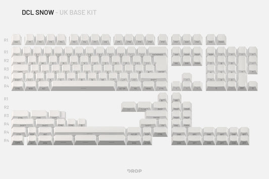 Drop DCL Snow International Keycap Set - UK