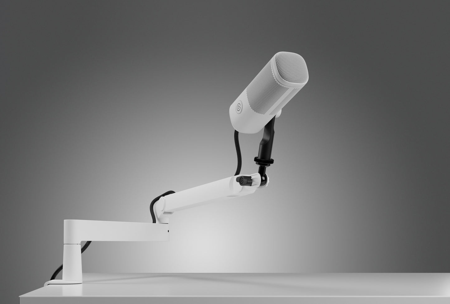 Wave Mic Arm LP - White