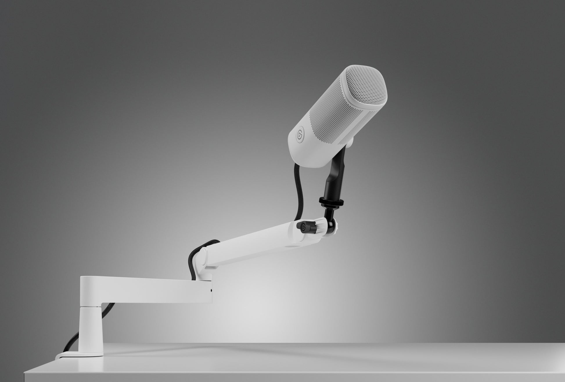 Wave Mic Arm LP - White