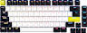 PBT DOUBLE-SHOT PRO KEYCAP MOD KIT - Eclipse - NA Layout