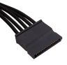 Premium Individually Sleeved PSU Cable Kit Pro Package, Type 4 (Generation 3) - Black