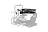 GT Cockpit Triple Monitor Expansion Kit (white)