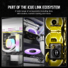 iCUE LINK QX120 RGB 120mm PWM PC Fan Expansion Kit - White