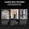 AIR 5400 RS-R ARGB Triple Chamber Mid-Tower PC Case - White