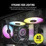 iCUE H100i ELITE LCD XT Display Liquid CPU Cooler