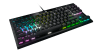 FPS/MOBA Pudding Keycap Mod Kit for QWERTY/Z Layout – Gunmetal Gray