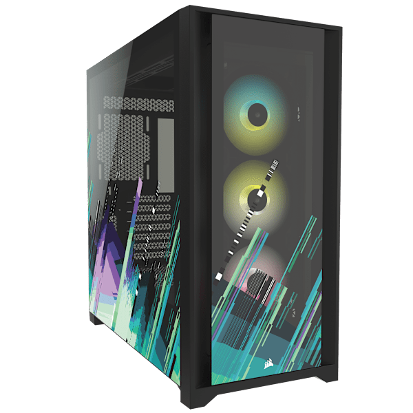 iCUE 5000X RGB SIGNATURE SERIES Mid-Tower Smart Case — Shift