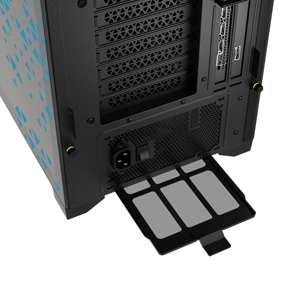 iCUE 5000X RGB SIGNATURE SERIES Mid-Tower Smart Case — Triptych