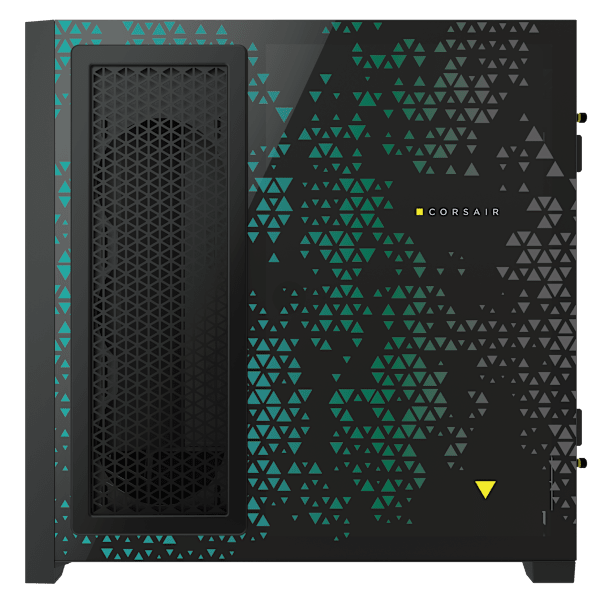iCUE 5000X RGB SIGNATURE SERIES Mid-Tower Smart Case — Triptych