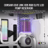 iCUE LINK XD5 RGB ELITE LCD Pump/Reservoir Combo, White