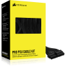 Premium Individually Sleeved Type-5 PSU Cables Pro Kit, Black