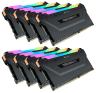 VENGEANCE® RGB PRO 256GB (8 x 32GB) DDR4 DRAM Up To 3200MHz C16 Memory Kit — Black