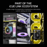 iCUE LINK RX120 MAX 120mm PWM Thick Fan Expansion