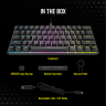 K65 RGB MINI 60% Mechanical Gaming Keyboard — CHERRY MX Red — Black