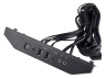 Obsidian 500D I/O Panel