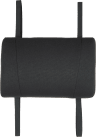 TC100 Fabric Black Neck and Lumbar Pillows