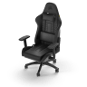 TC100 RELAXED Gaming Chair - Leatherette Black/Black