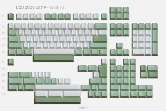 Drop DCD Cozy Camp Keycap Set - Base